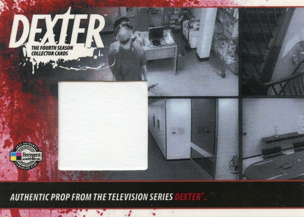 DEXTER Season 4 Prop Card Blueprint D4 P BP Breygent   - TvMovieCards.com