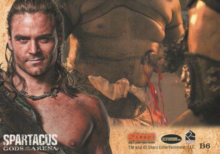 Spartacus Premium Packs Battle For Freedom Chase Card B6   - TvMovieCards.com