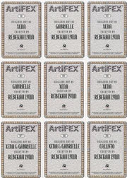 Xena Art & Images Rebekah Lynn Artifex Chase Card Set NA1 thru NA9   - TvMovieCards.com