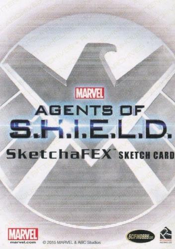 Agents of S.H.I.E.L.D. Season 2 Steve Miller Autograph Sketch Card   - TvMovieCards.com