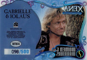 Xena Art & Images Women and Warriors Cell Chase Card WW4 #098/500   - TvMovieCards.com