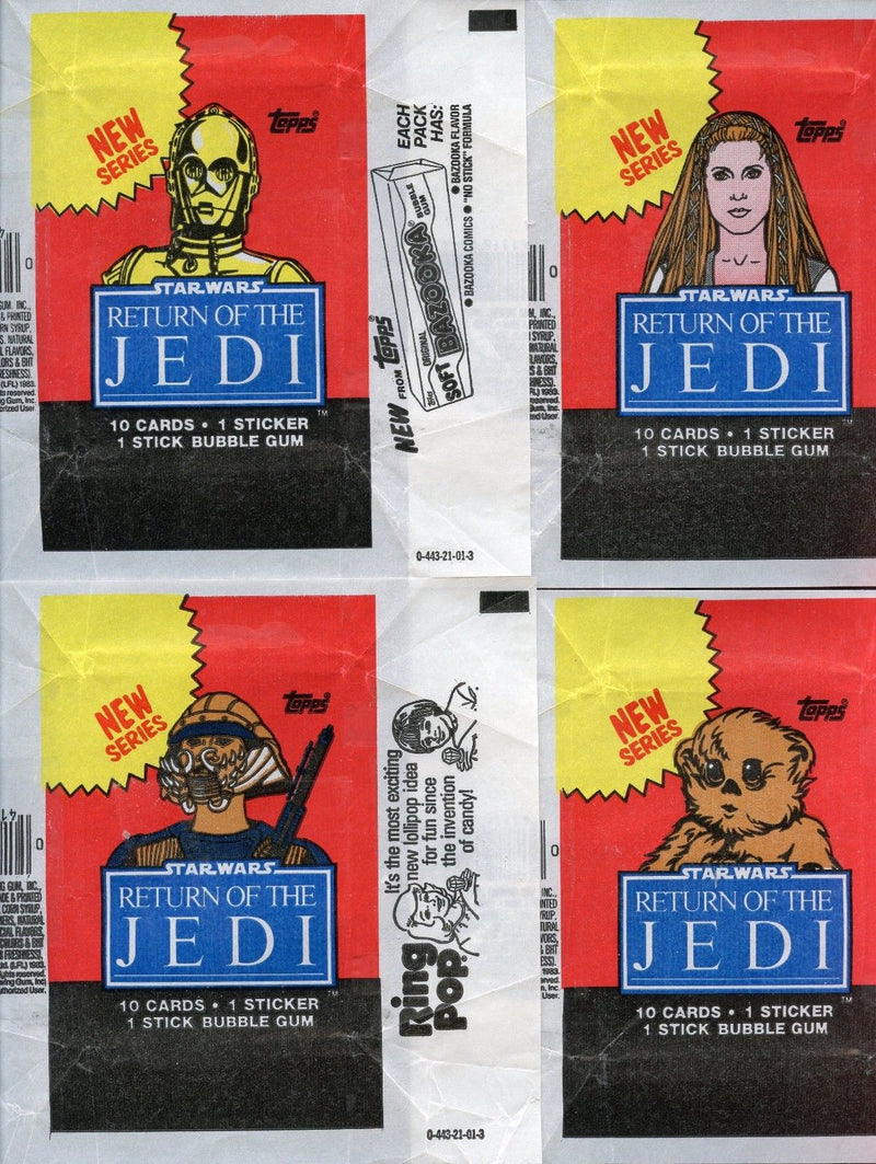 1970's 1980's  Vintage Trading Card Wrappers Mixed Lot of 27 Topps Donruss   - TvMovieCards.com