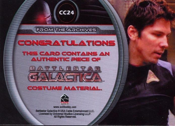 Battlestar Galactica Season Two Samuel Anders Costume Card CC24   - TvMovieCards.com