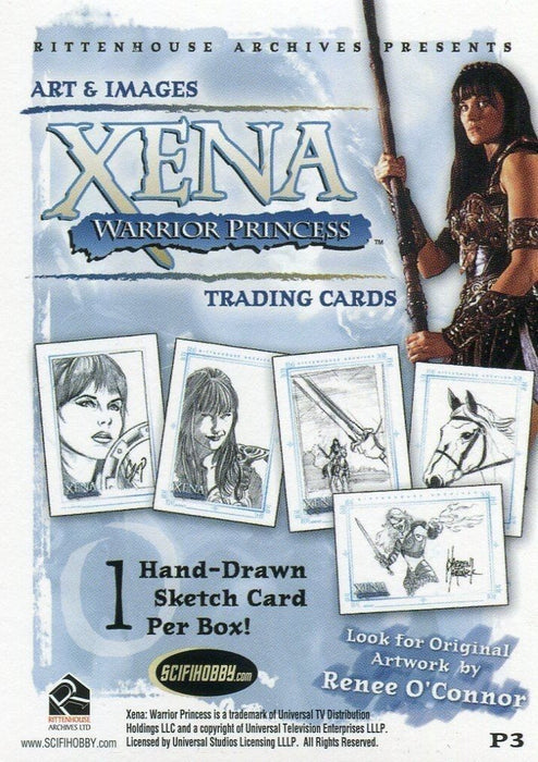 Xena Art & Images Collector Card Album with Alison Wall Autograph Card A54   - TvMovieCards.com