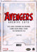 Avengers The Silver Age Comic Archive Cuts Chase Card AV32 #157/172   - TvMovieCards.com