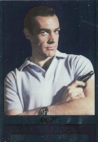 James Bond Classics 2016 Bond & Dr. No Double Sided Mirror Chase Card M1   - TvMovieCards.com