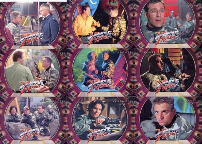 Stargate SG-1 Season Five Wormhole X-treme Chase Card Set   - TvMovieCards.com
