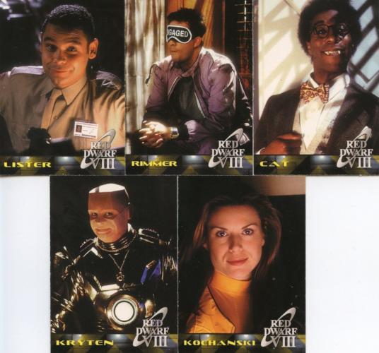 Red Dwarf Video Series VIII Card Set 5 Cards   - TvMovieCards.com
