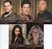 Battlestar Galactica Season Four Final Five Chase Card Set 5 Cards   - TvMovieCards.com