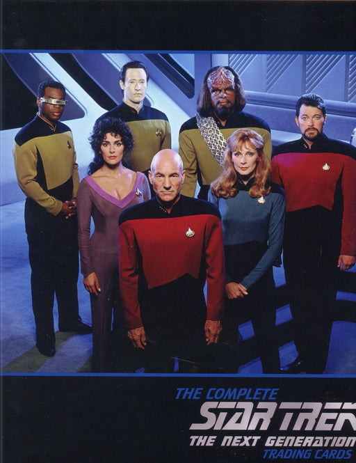 Star Trek The Next Generation TNG Series One Complete Card Album   - TvMovieCards.com
