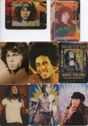 Woodstock Generation Rock Posters Metallogloss Chase Card Set   - TvMovieCards.com