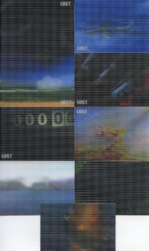Lost Seasons 1-5 Lost in Motion Lenticular Chase Card Set 9 Cards   - TvMovieCards.com