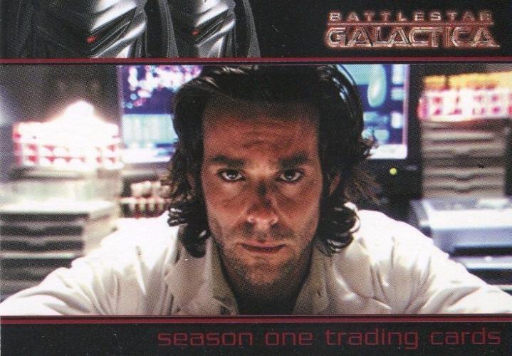Battlestar Galactica Season One UK Promo Card   - TvMovieCards.com