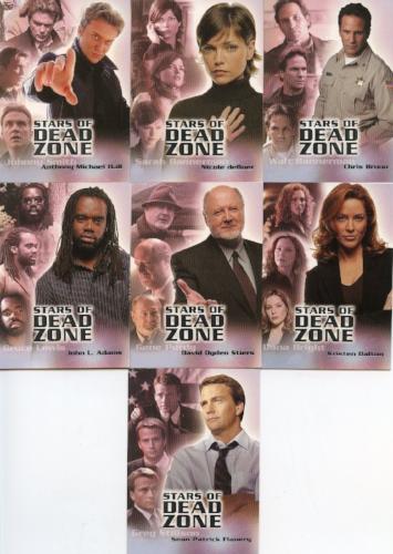 Dead Zone Seasons 1 & 2 Stars of The Dead Zone Chase Card Set 7 Cards   - TvMovieCards.com