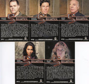 Battlestar Galactica Season Four Final Five Chase Card Set 5 Cards   - TvMovieCards.com