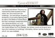 Game of Thrones Season 5 Relationships Gold Foil Parallel Chase Card DL28   - TvMovieCards.com