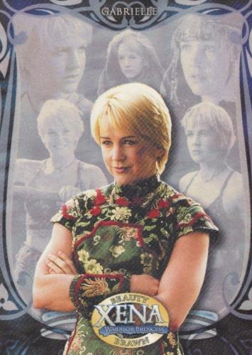Xena Beauty and Brawn Promo Card P2   - TvMovieCards.com