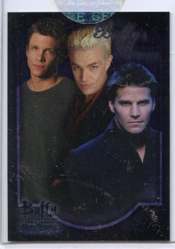 Buffy The Vampire Slayer The Men of Sunnydale Case Loader Chase Card CL-1   - TvMovieCards.com