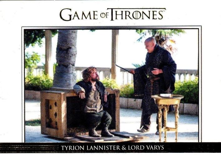 Game of Thrones Season 5 Relationships Gold Foil Parallel Chase Card DL21   - TvMovieCards.com