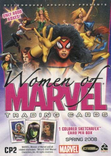 Marvel Women of Marvel Promo Card CP2   - TvMovieCards.com