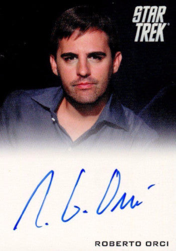 Star Trek The Movie 2009 Writer Robert Orci Limited Autograph Card   - TvMovieCards.com