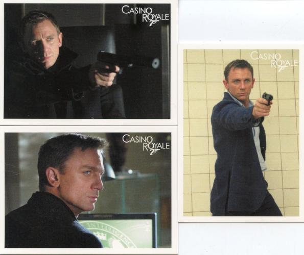 James Bond Archives 2014 Edition Promo Card Set 3 Cards   - TvMovieCards.com