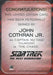Star Trek Aliens John Cothran Jr. as Captain Nu'Daq Autograph Card   - TvMovieCards.com