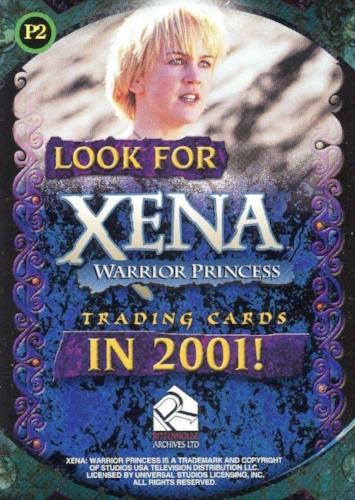 Xena Seasons 4 and 5 Promo Card P2   - TvMovieCards.com