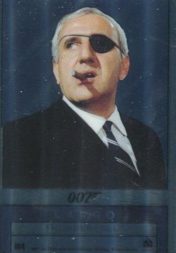 James Bond Classics 2016 Bond & Largo Double Sided Mirror Chase Card M4   - TvMovieCards.com