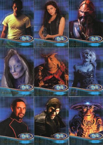 Farscape Season 1 Farscape Stars Chase Card Set 9 Cards   - TvMovieCards.com