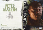 Supernatural Season 3 Peter Macon as Isaac Autograph Card A-28   - TvMovieCards.com