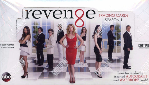 Revenge TV Show Season 1 Sealed Trading Card Box 24 Packs Cryptozoic 2013   - TvMovieCards.com