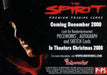 Spirit The Spirit Promo Card P-PS   - TvMovieCards.com