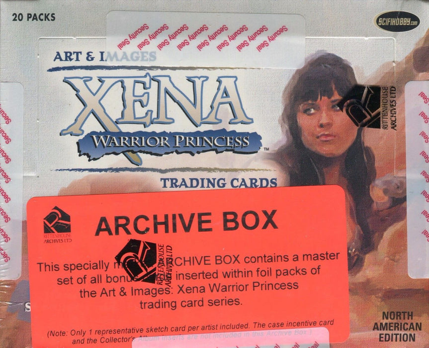 2004 Xena Warrior Princess Art & Images Archive Trading Card Box   - TvMovieCards.com