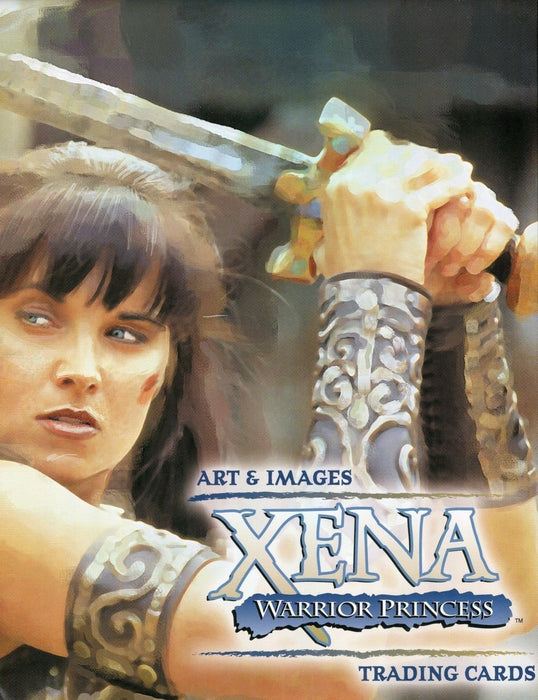 Xena Art & Images Collector Card Album with Alison Wall Autograph Card A54   - TvMovieCards.com