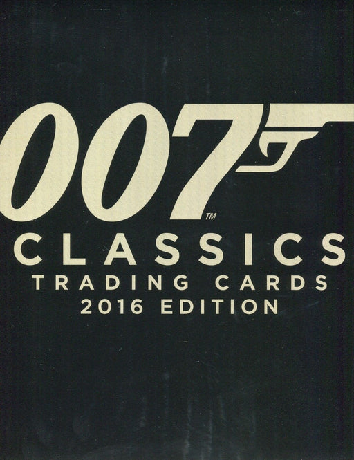 James Bond Classics 2016 Edition Card Album Empty   - TvMovieCards.com