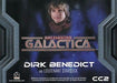 Battlestar Galactica Colonial Warriors Lieutenant Starbuck Costume Card CC2   - TvMovieCards.com
