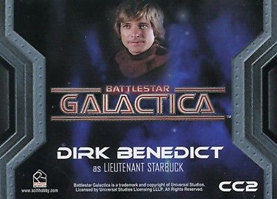 Battlestar Galactica Colonial Warriors Lieutenant Starbuck Costume Card CC2   - TvMovieCards.com