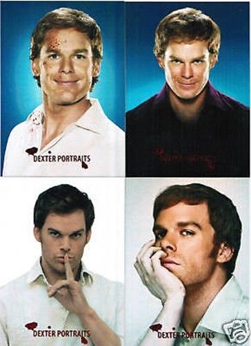 Dexter Seasons 1 & 2 Red Foil Chase Card Set San Deigo Comic Con Breygent   - TvMovieCards.com