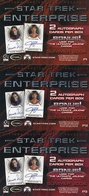 Star Trek Enterprise Season 3 Three Promo Card Set P1 P2 P3   - TvMovieCards.com