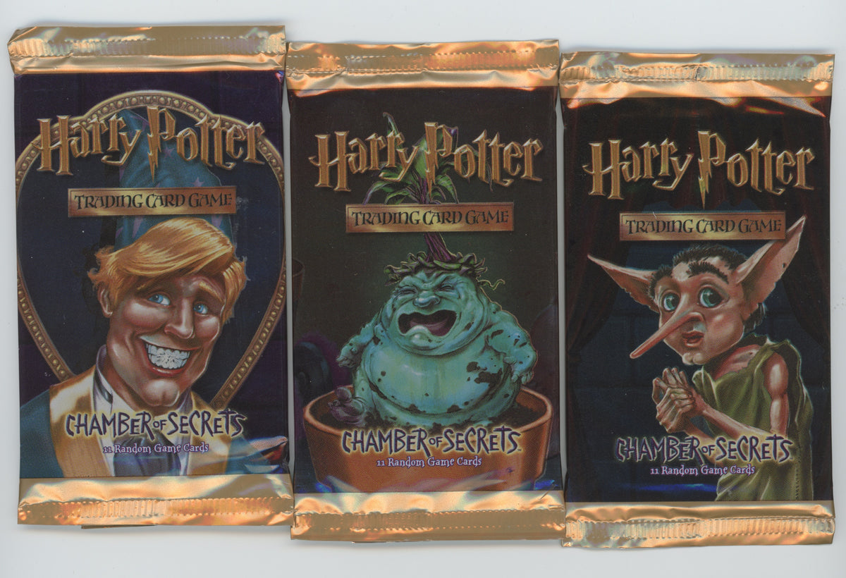 HARRY POTTER discount Trading Card Game sealed packs