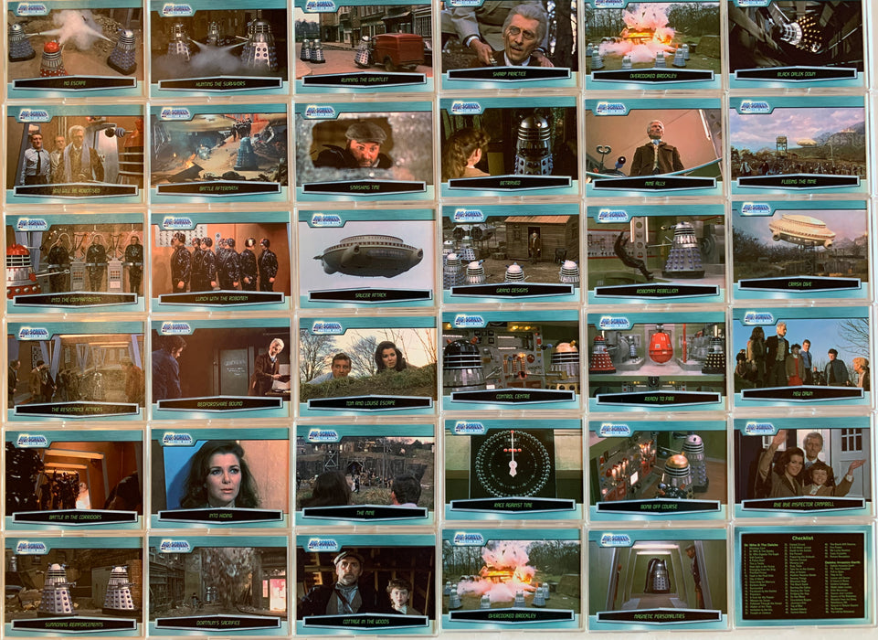 Doctor Who Big Screen Base Trading Card Set 100 Cards Strictly Ink 2003   - TvMovieCards.com