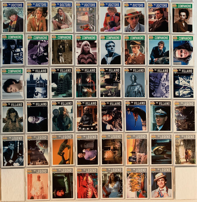 Doctor Who Series 3 Trading Card Set 110 Cards 221 thru 330 Cornerstone 1995   - TvMovieCards.com