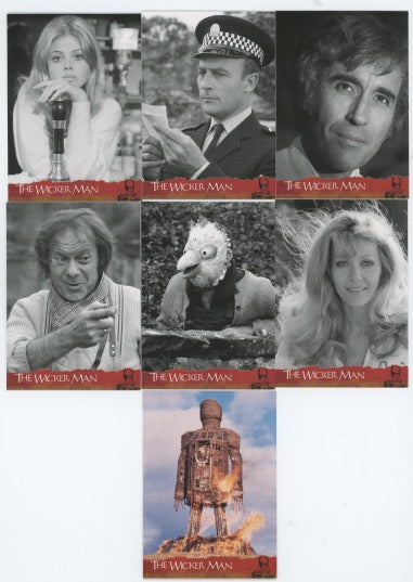 The Wicker Man 6 CARD PREVIEW SET Unstoppable Cards P1-P6 & PR1 Promo   - TvMovieCards.com