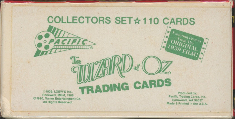 1990 Wizard of Oz Factory Trading Base Card Set 110 Cards Judy Garland Pacific   - TvMovieCards.com